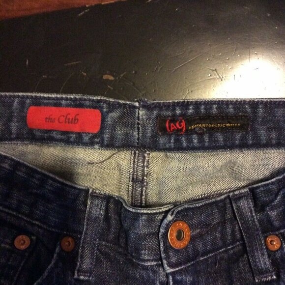 AG ADRIANO GOLDSCHMIED THE CLUB JEANS SZ 29R - Picture 8 of 11